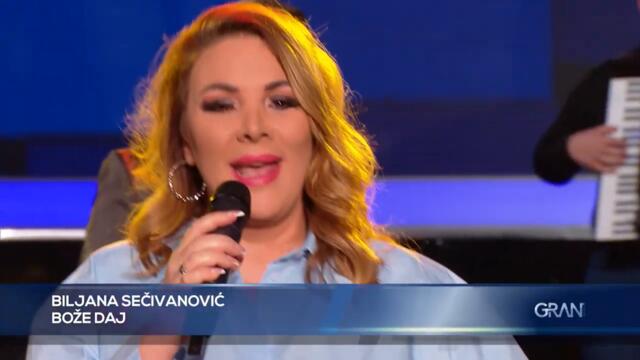 Biljana Secivanovic Boze Daj PZD Tv Grand 16 01 2023