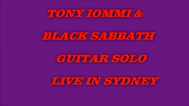 TONY IOMMI & BLACK SABBATH - GUITAR SOLO
