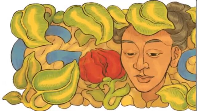 Коя е Ема Рейес!? Emma Reyes's 104-th Birthday Emma Reyes Google Doodle - Who was Emma Reyes