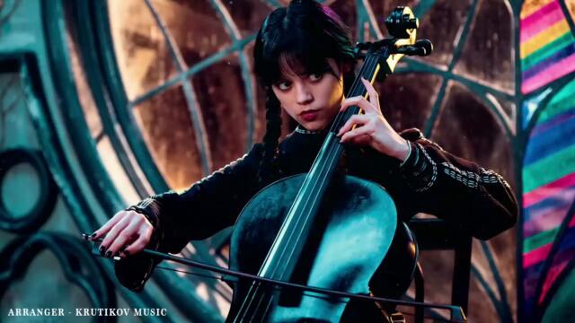 The Rolling Stones - Paint It Black (Wednesday Playing Cello Theme Soundtrack Netflix)