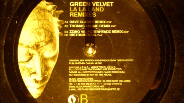 Green Velvet - La la land ( Zzino vs Filterheadz remix )