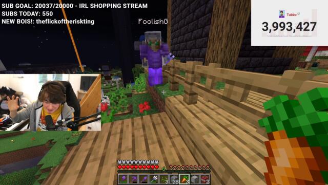 Tubbo does a mickey mouse impression