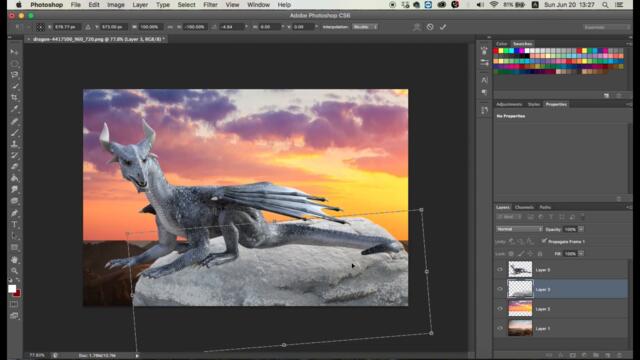 y2mate.com - Dragon on the hill Speed Art_1080pFHR