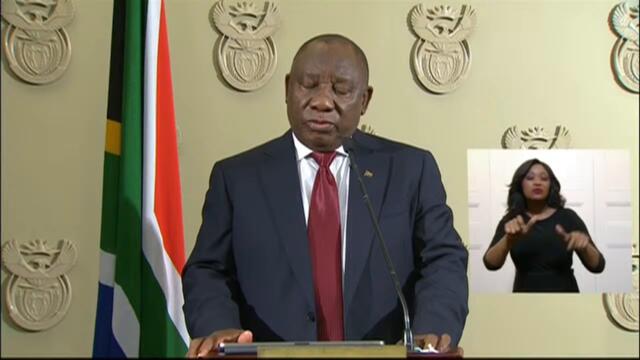 President Ramaphosa addresses the nation on outbreaks of violence