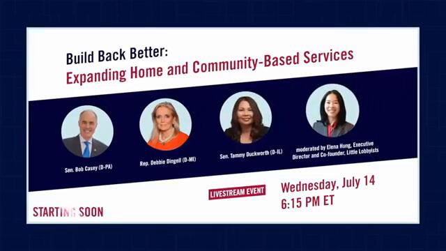 Duckworth, Casey hold town hall on expanding community-based care services | FULL
