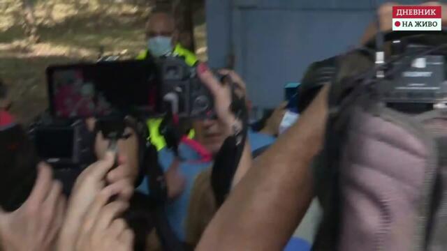 Бойко Борисов след разпита в Главна дирекция "Национална полиция"
