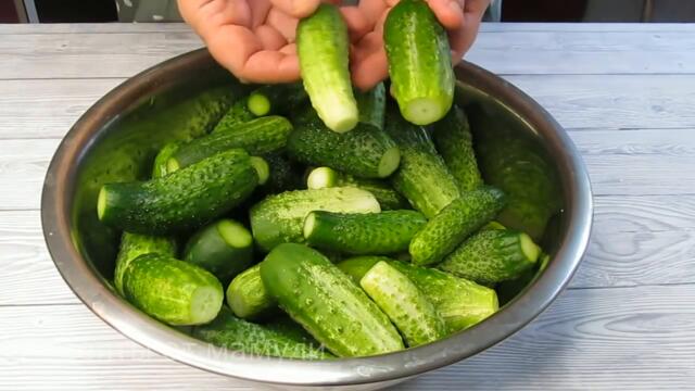 Вкусные и хрустящие! ЛУЧШИЕ огурцы на зиму! Рецепт маринования простой!