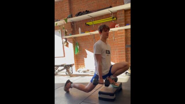 PREPARING FOR MY JUNIOR YEAR AT IMG! Offseason workout for vertical jump (Grinding for a D1 offer)
