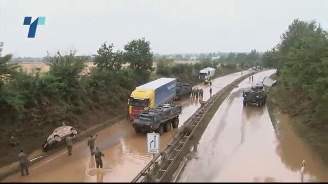 Најмалку 160 загинати во поплавите во Европа, спасувачите во трка со времето