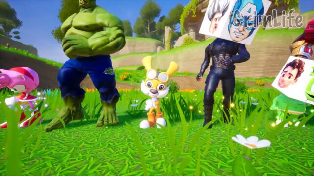 Luca 2021 MEGAMIX Spookiz Mario and Mickey Mouse - Coffin Dance Song Astronomia (Cover)