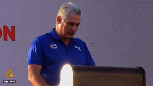 Cuba’s president slams social media ‘hatred’ after protests