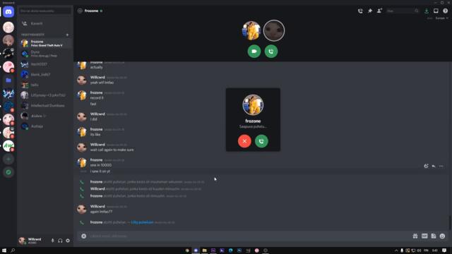 why do i keep getting the discord remix call sound?