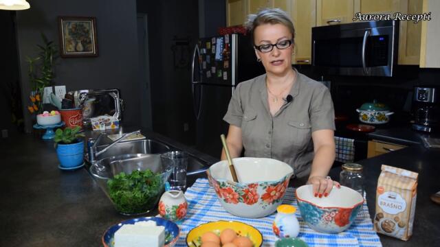 Pita za mlade mame - Jednostavno, brzo i lako - Korak po korak..