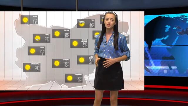 Прогноза за времето на 21 юли