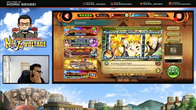 Luckiest Summon of MY LIFE | 500 Shinobites Live Stream Highlights | Naruto x Boruto Ninja Voltage