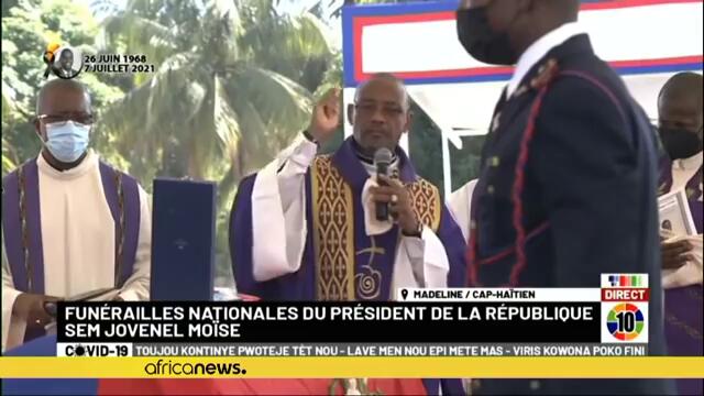 Body of slain Haitian president arrives in hometown for private funeral service