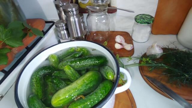 улюблені МАЛОСОЛЬНІ ОГІРОЧКИ / прості рецепти.