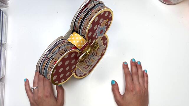 Disney Shaped Album Project Share, Mickey Mouse Mini Album