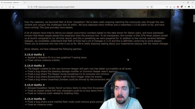 I don't feel heard in some of these changes.