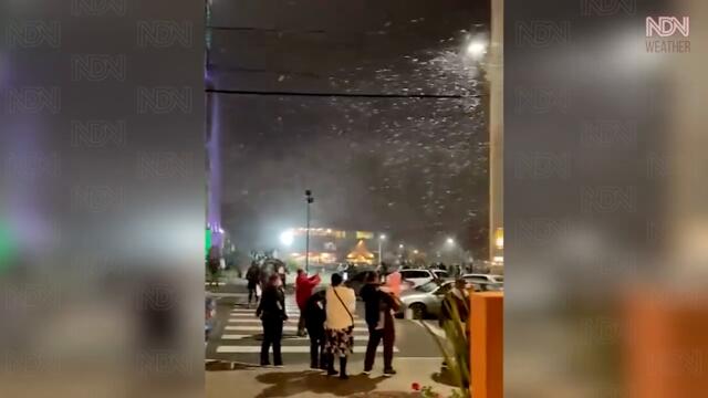 Abnormal Snowfall in Summer! Record Cold in Santa Catarina, Brazil. Campo Grande and Florianopolis