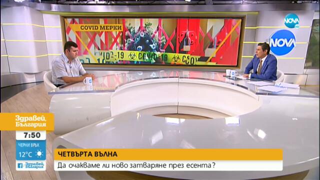 Експерт: Ваксините са нещото, което ефективно ни пази от COVID-19 - Здравей, България (04.08.2021)