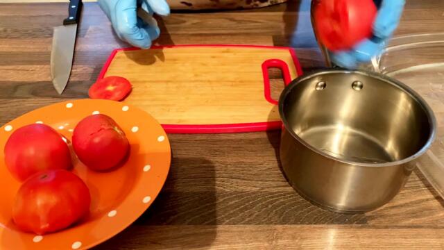 Фаршировані помідори з картоплею.#БабусиніРецепти#стравизкартоплею#помідоризрисом#помідорирецепт