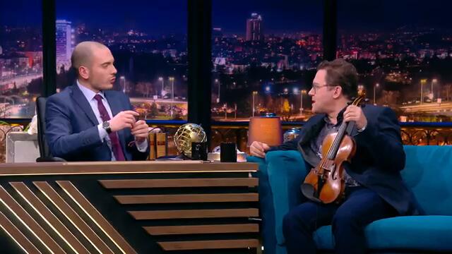 Шоуто на Николаос Цитиридис Веско Ешкенази разказа любопитни факти около уникалната си цигулка
