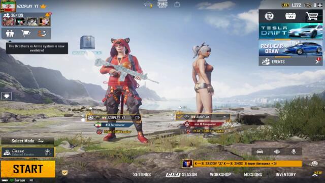 AZIZ vs AIDA`٫PUBG mobile