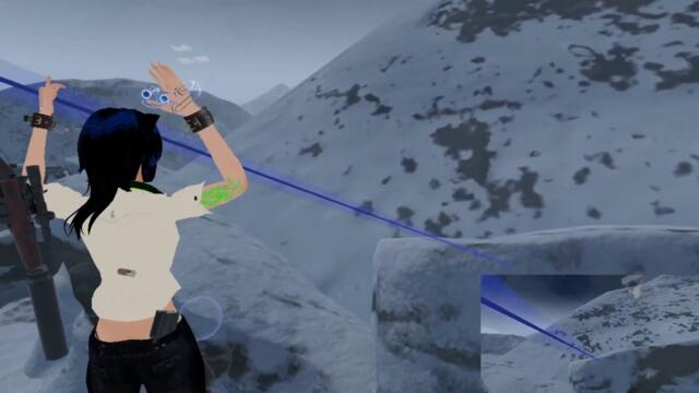 Full Body H3VR: Drunk catgirl plays with guns and weiners