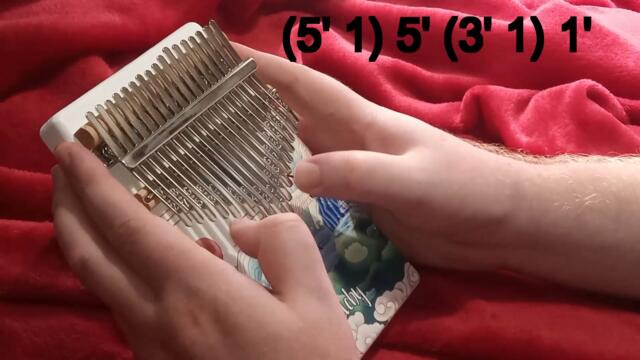 Oh Susanna |Traditional American Folk Songs | Kalimba Cover Easy Tabs