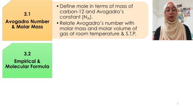 Avogadro Number & Molar Mass (Part I) │ Topic 3