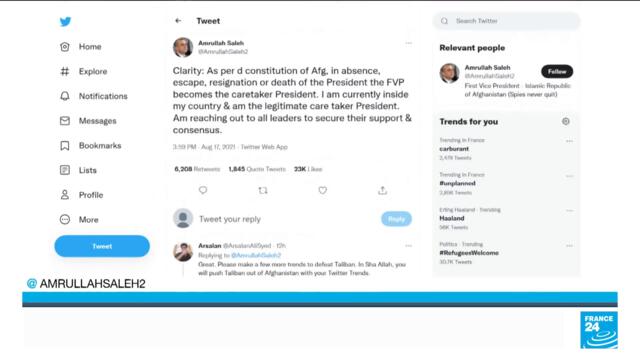 Afghanistan: Vice president of ousted govt vows new fight with Taliban • FRANCE 24 English