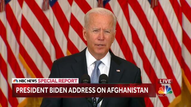 Full Speech: President Biden Addresses Nation On Afghanistan