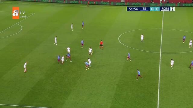 Trabzonspor 0 - 1 Roma | Maçta eşitlik bozuldu
