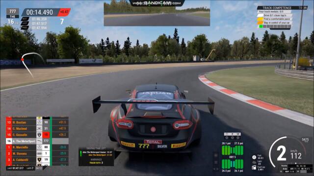 FULL RACE 1 WITH JAGUAR GT SERIES RACE ON THE ZELTEG CIRCUIT 2021 | ASSETTO CORSA COMPETIZIONE 2018