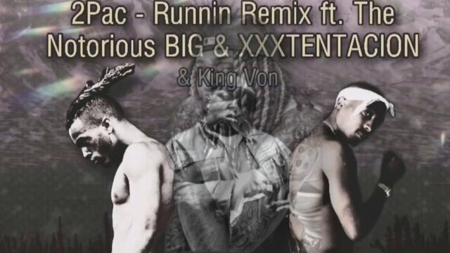 2Pac - Runnin Remix ft. The Notorious B.I.G, XXXTENTACION & King Von (Izzanmuzzic Remix)