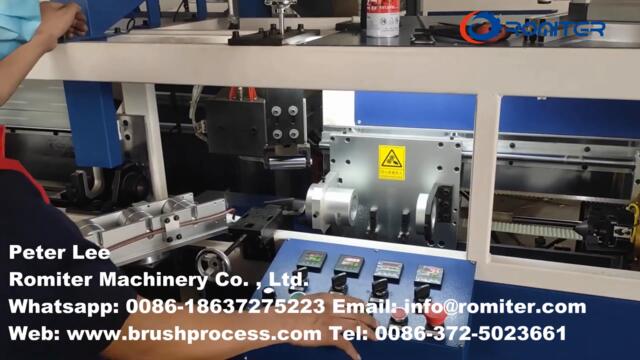 Automatic Brush Tube Thermofusion Bonding Winding Machine