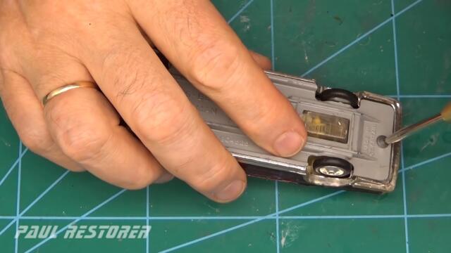 Corgi renowacja Mercedes Benz 600 Pullman nr 247. Zabawka model odlewany.