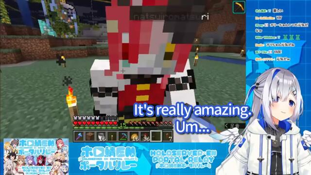 Ollie & Matsuri flert each other while ignoring the presence of Kanata being there