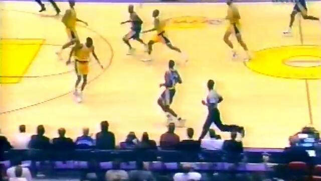Magic's 1st comeback gm vs GSW, 1996