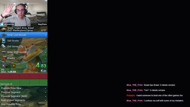 [WR] SSBB Ocarina of Time Masterpiece Demo Speedrun in 4:51