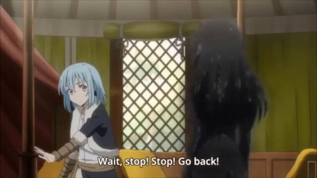Rimuru saying stop but i turn it into a rap song
