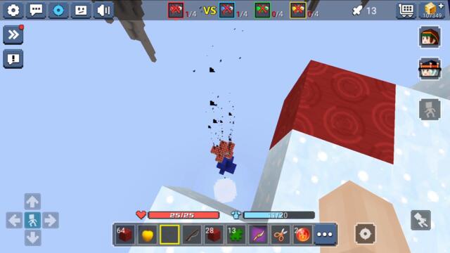 Giving Unlimited TNT to NOOB! Helping Noob Player in BedWars (Blockman Go)