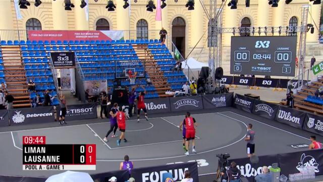 Liman v Lausanne | Full Game | FIBA 3x3 World Tour - Debrecen Masters 2021