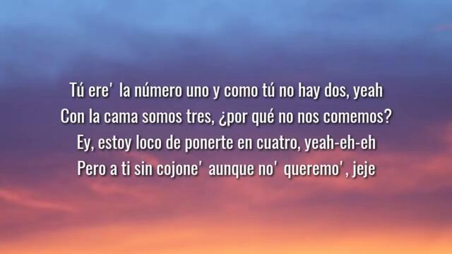 Nio García, J Balvin & Bad Bunny - AM Remix (Letra/Lyrics)