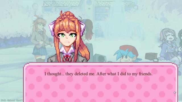 Friday Night Funkin': VS Monika HD Full Week [Rebooted/Uncensored/HARD] - FNF X DDLC Mod