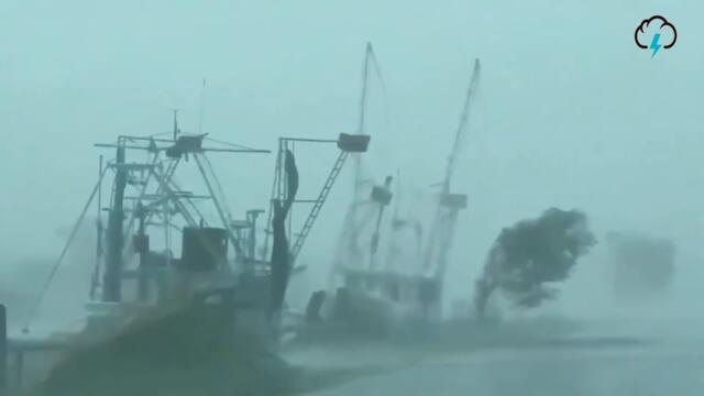 Extreme floods and destruction caused by the hurricane IDA  in New orleans, louisiana