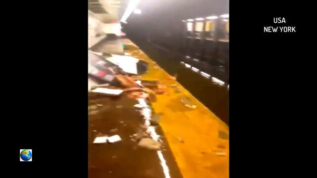Apocalypse in New York: Subway under Water, Rivers instead of Streets