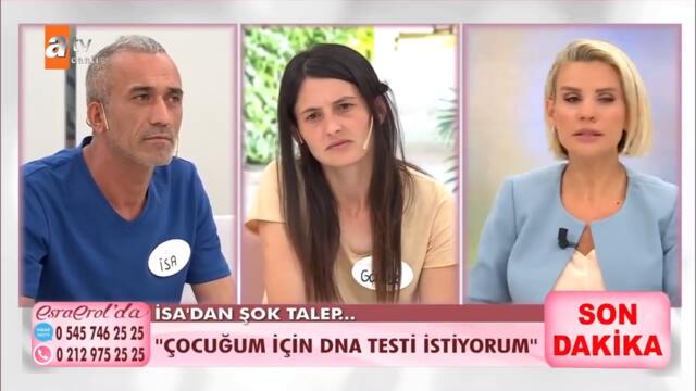 "Boşanmak istiyoruz" -@Esra Erol'da 3 Eylül 2021