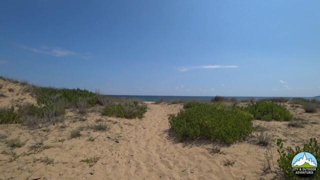 Walking in Duni Beach, Sozopol 2021 Bulgaria - плаж Алепу Дюни, Созопол България